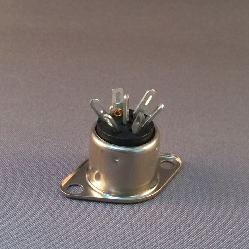 Pin Chasis 6 pins din chassis part female – NOS DIN for Repair & Replacement ...