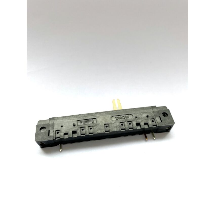 RUWIDO S1051 slide potentiometer mono 100K lin. pcb mount