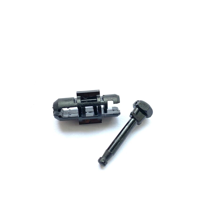 Hartwell HNST4-250-1 Black nylon standoff pin and clip