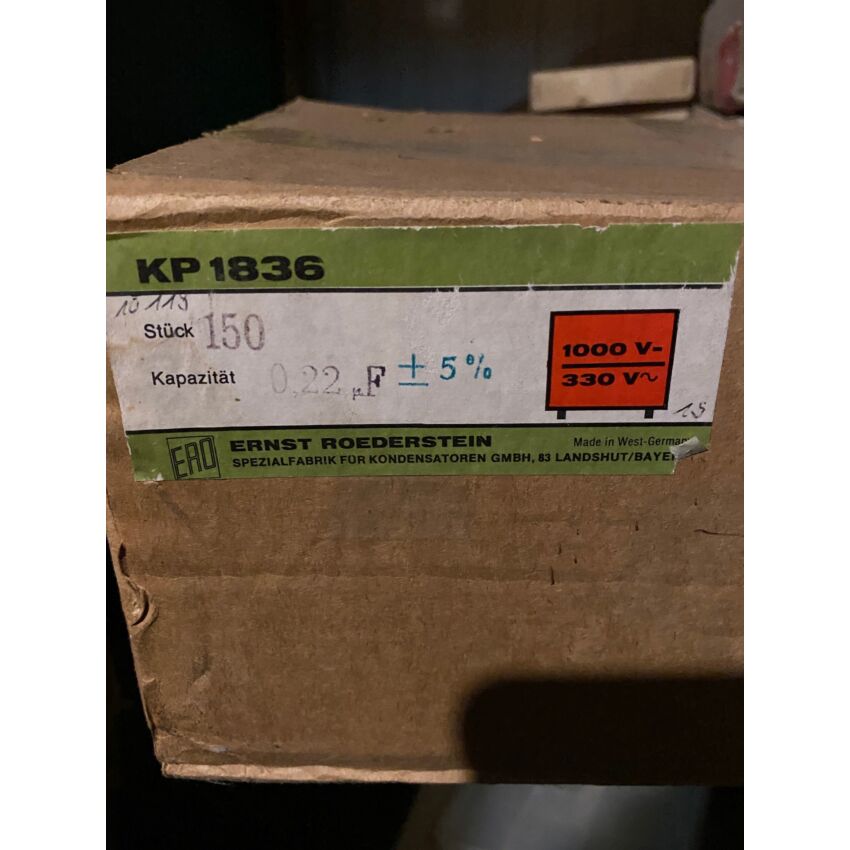 ERO KP1836 Capacitor PolyPropylene (PP)