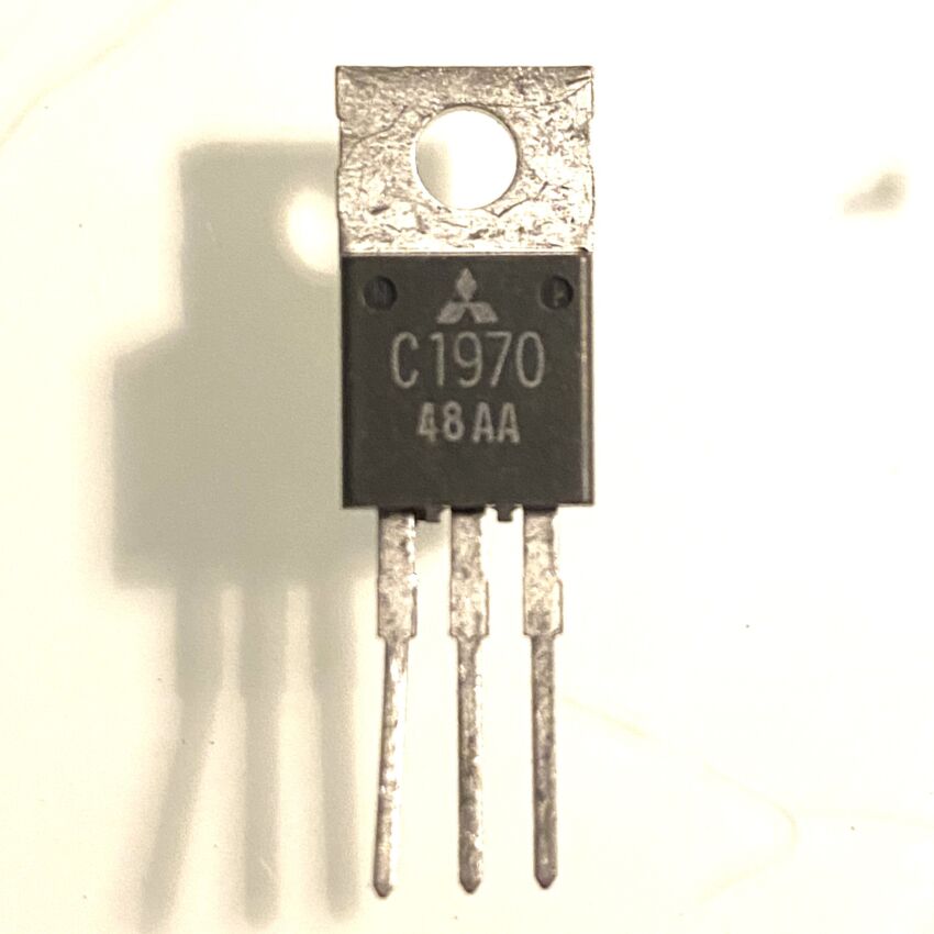 Mitsubishi 2SC1970 RF POWER Transistor 175 MHz 13.5V 1W – NOS 2SC ...