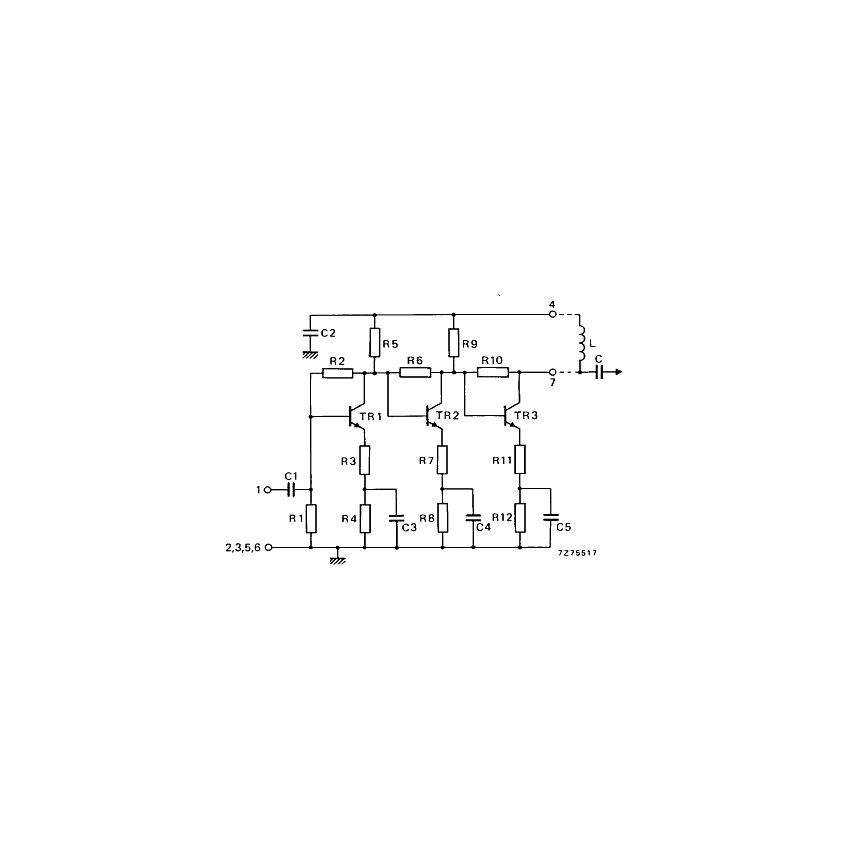 Valvo OM339  3 stage VHF/UHF broadband antenna amplifier module