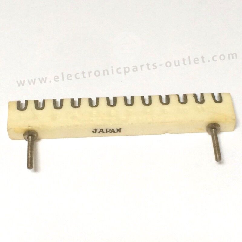 Ceramic wiring strip 12P