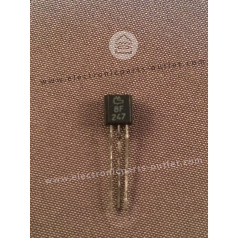 BF247B   N-Channel JFET – 25V – 0.025A – idss0.06A – 0.25W