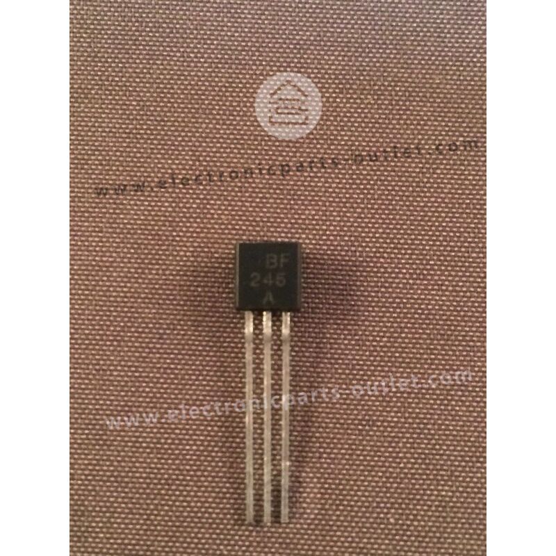 BF245A   N-Channel JFET – 30V – 0.0065A – idss0.002A – 0.35W