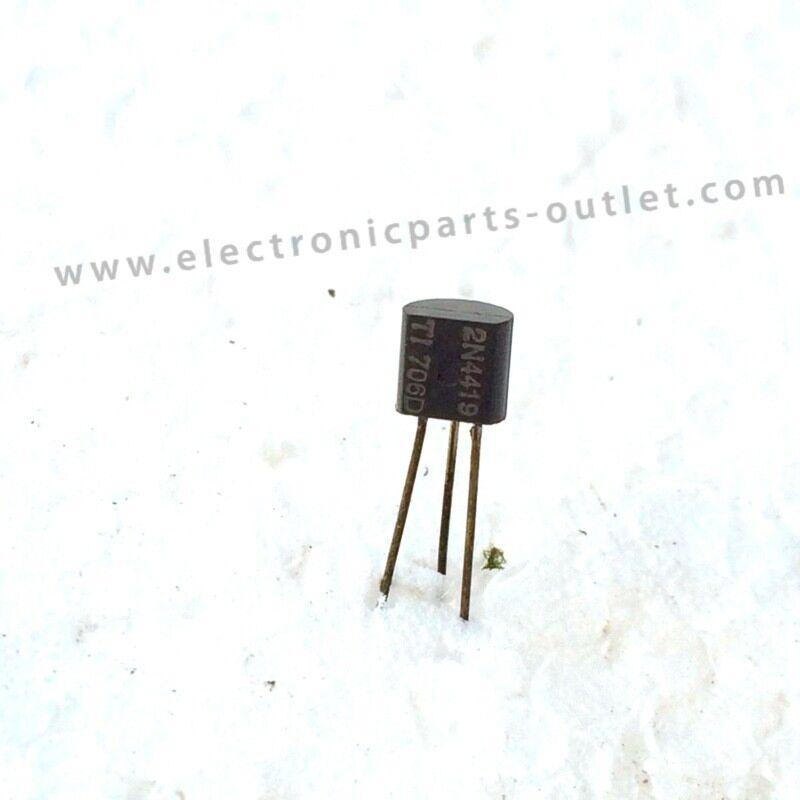 2N4419   NPN – 30V – 0.2A – 0.36W –  400MHz –  24/30ns