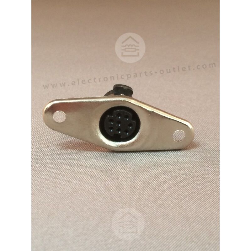 8pin mini Din chassis female