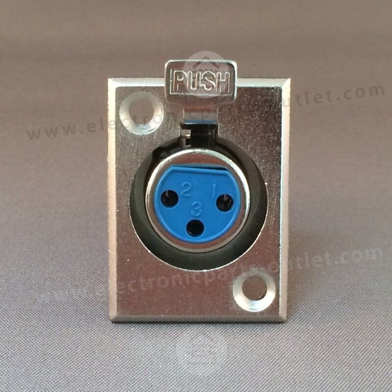 XLR 3P chassis Female