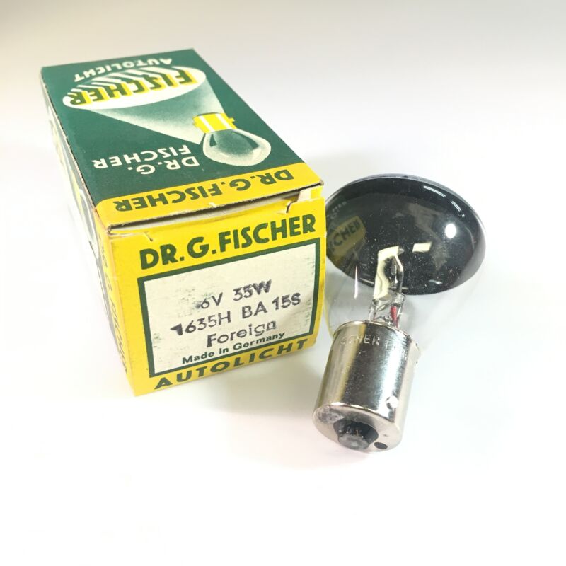 Dr. G. Fisher 1635H BA15S Autolicht 6V 35W t.b.v. HELPHOS