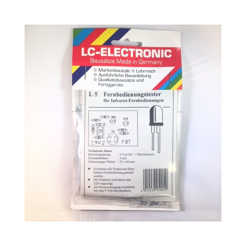 Infrared remote control tester