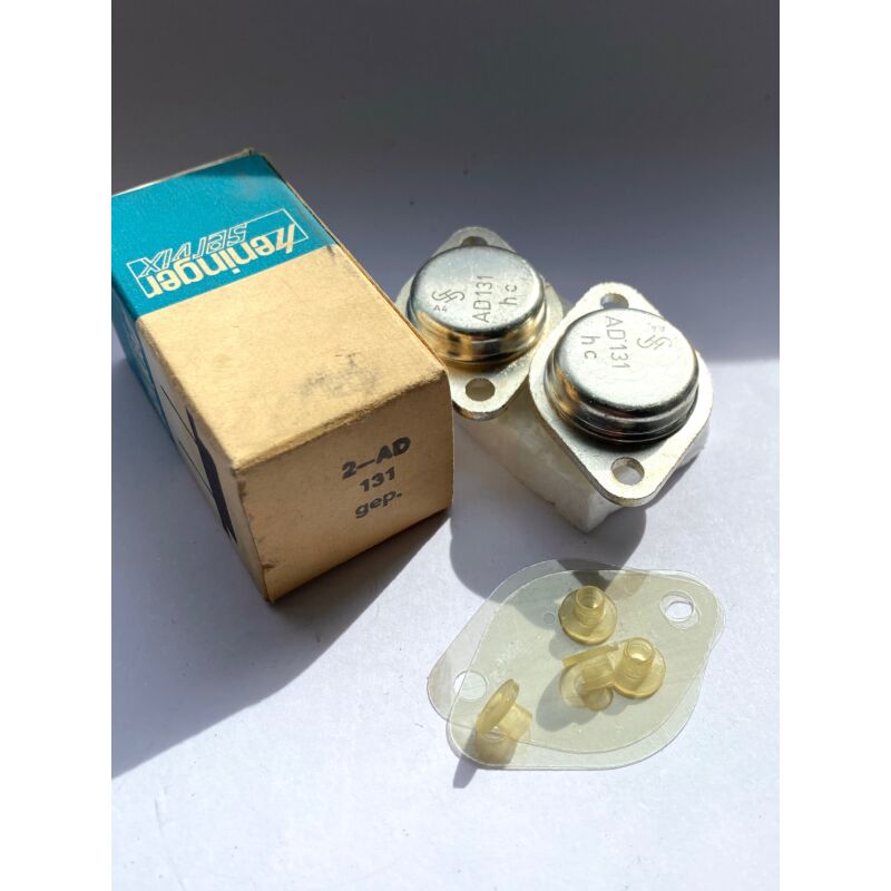 Siemens 2x AD131 Matched Pair Germanium transistors