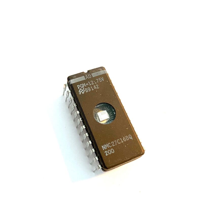 National Semi NMC27C16BQ (2048 x 8) CMOS EPROM