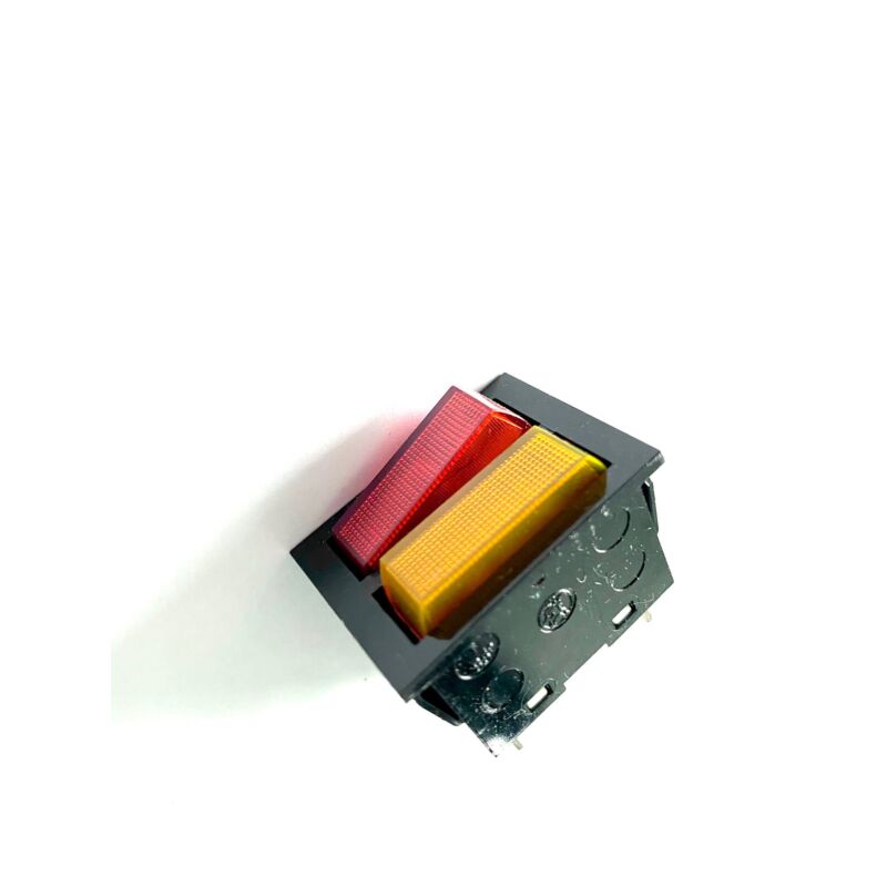 Appliance switch + separate neon section 1xNO 250VAC / 16A max