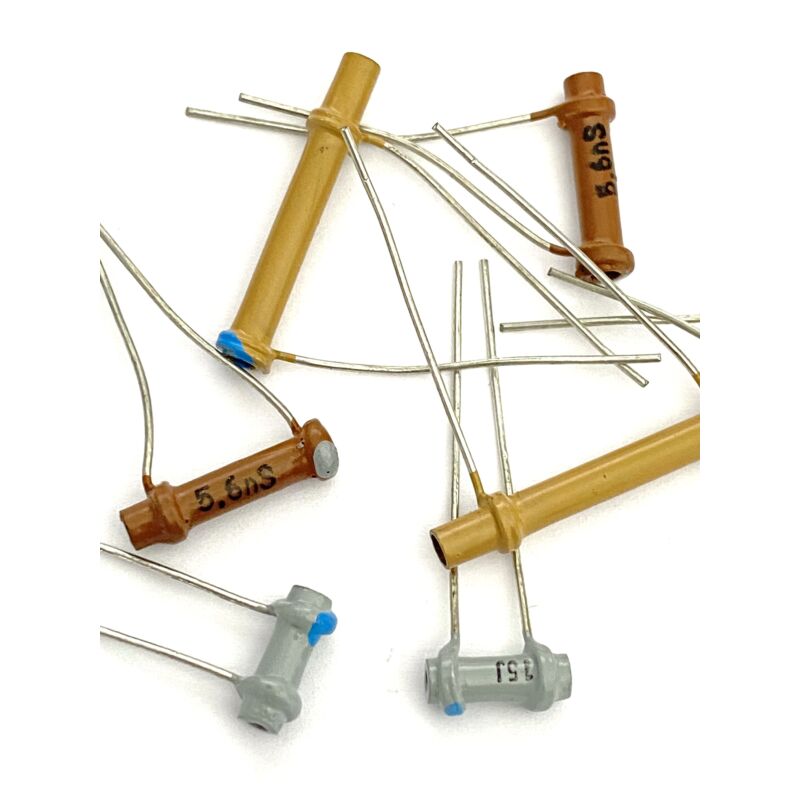 Ceramic tube capacitor 500V (dogbone) hennig