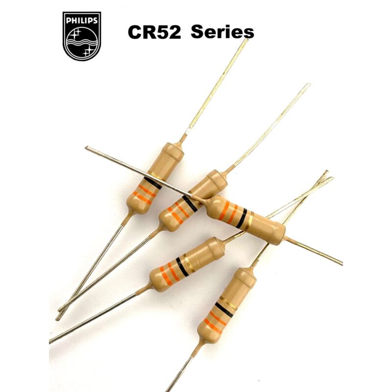 Philips CR52 Series Carbon Film resistor 1W