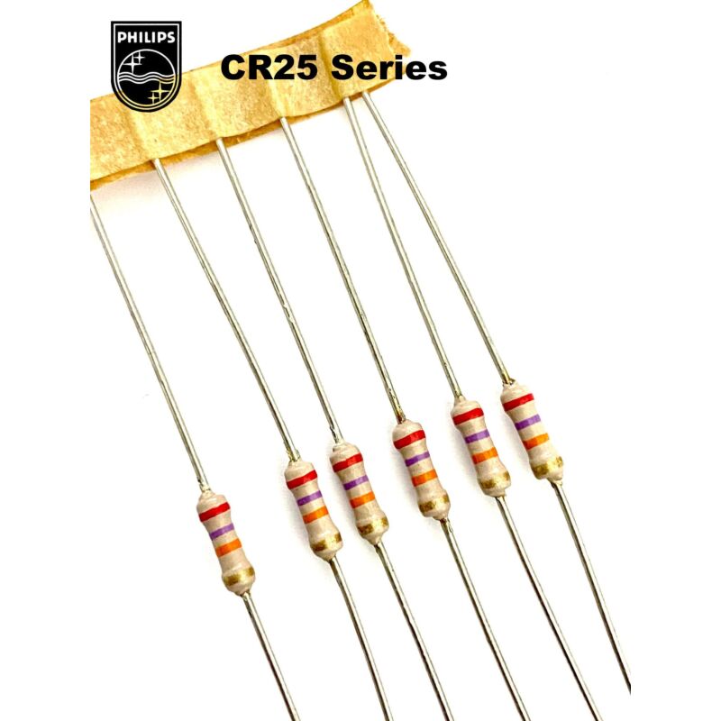 Philips CR25 Series Carbon Film resistor 0,33W