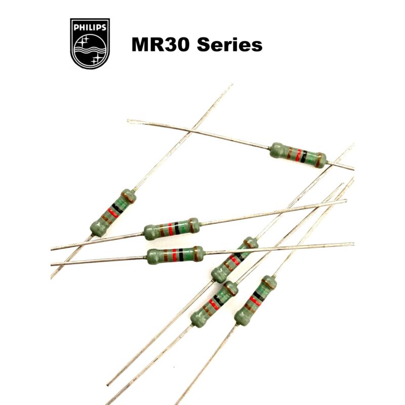 Philips MR30 Series Metal Film resistor 0,5W