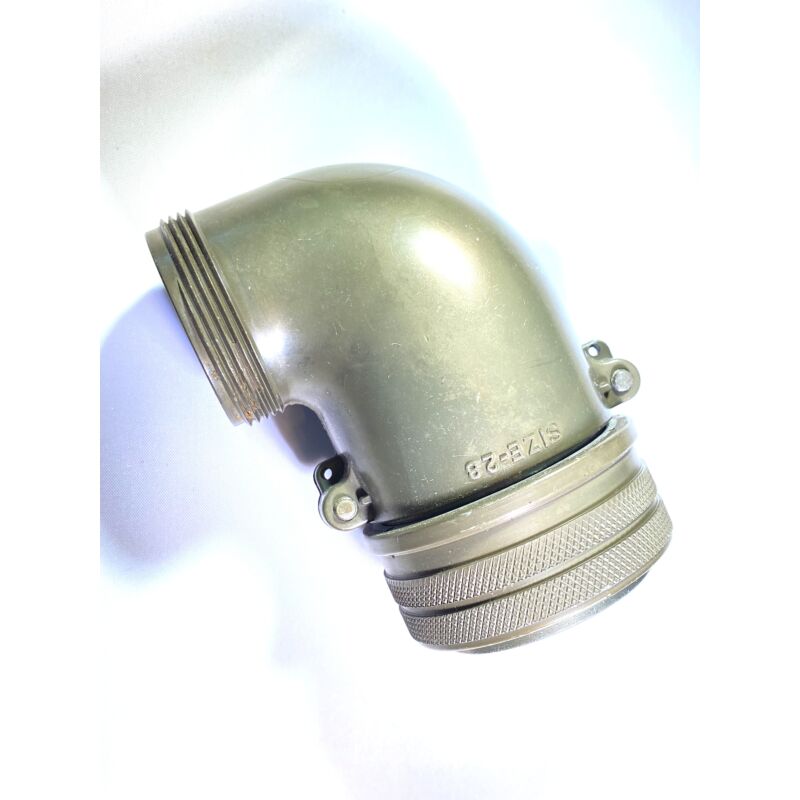 Amphenol Mil. 12 pin Female 90° angle Connector D-MS-3108-B-S (C) size 28