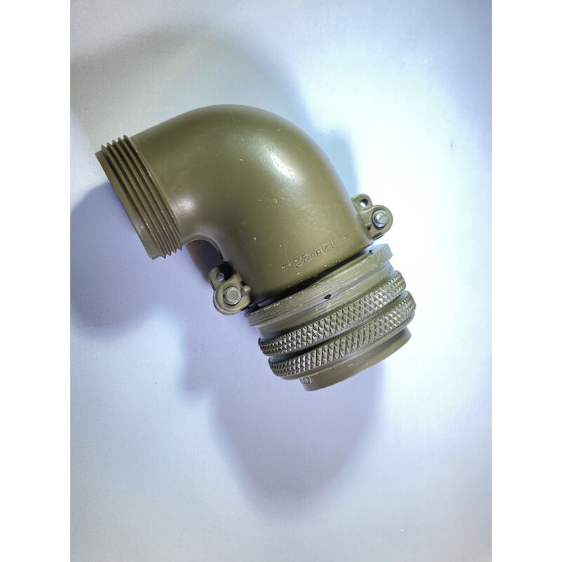Amphenol Mil. 7 pin male 90° angle Connector 97-3108-B-22-28-P (426) size 22