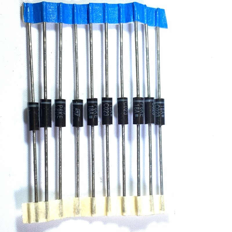 Suppressor diode P6KE18A 600W 18V (10x)