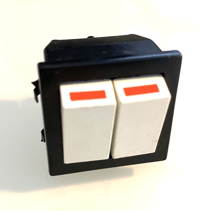 Toggle switch WK2 2 pole on/off panel mount 250VAC 10A