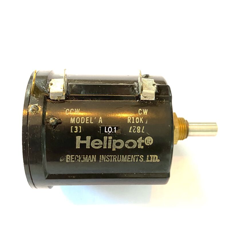 Beckman Rheostat Helipot Model A 10K Ohm 10-turns