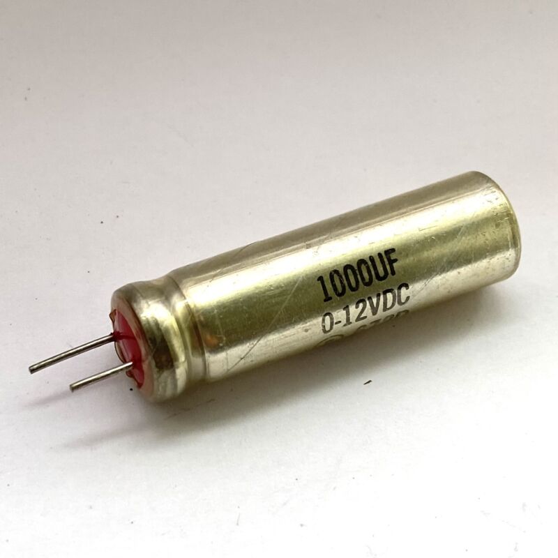 Sprague 672D Capacitor 1000uF / 12 VDC