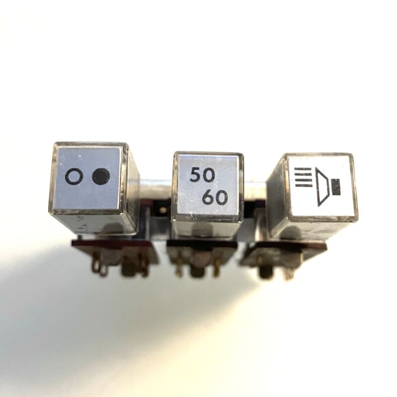 Switch unit Television 1x Supply on/off 2-pole + 2x change-over