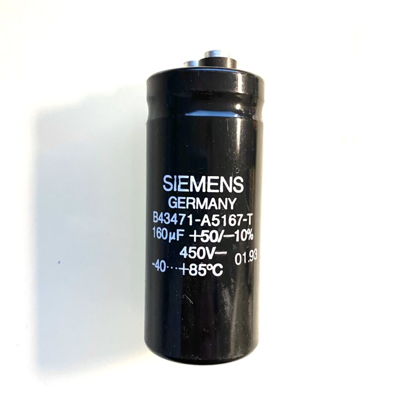 Siemens B43471-A5167-T 160uF-450V  Bolt-on