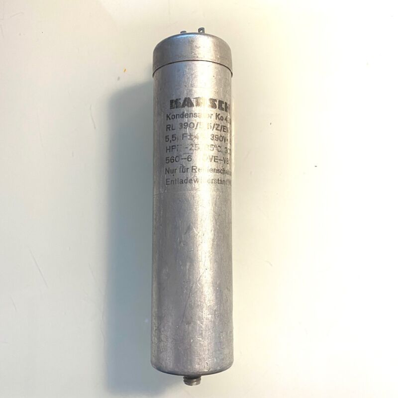 Kapsch Ko4338 5,5uF 390VAC HPF MP Capacitor
