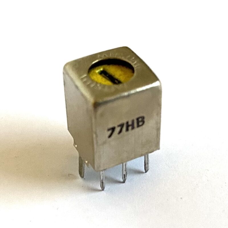 Mutsumi 77HB LF filter 455kHz (yellow)