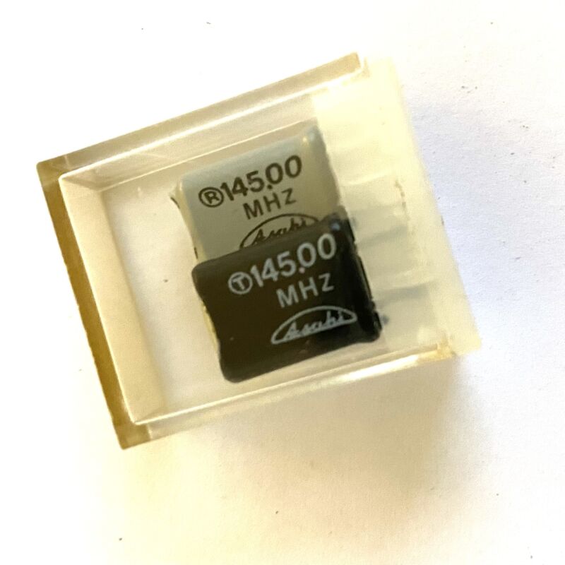 Asahi Crystal set send/receive 145 MHz