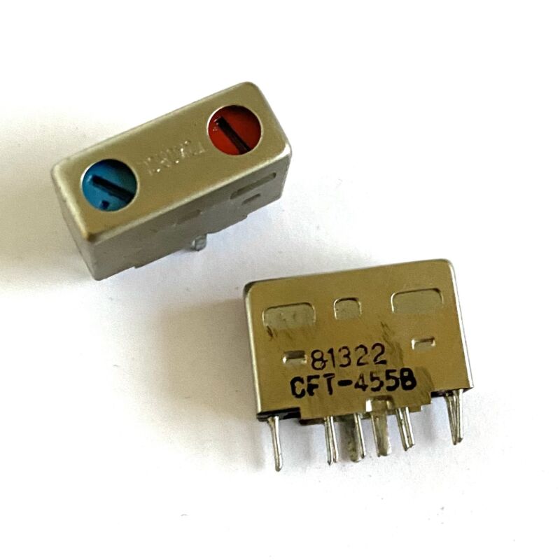 Murata CFT-455B Double Filter 455kHz (red-blue)