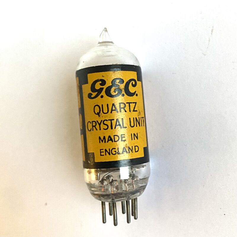 GEC QA/193 Quartz Crystal Unit 1.0 M c/s