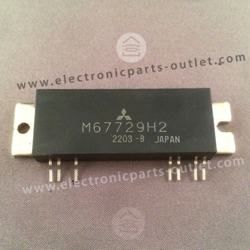 M67729H2  450-470MHz 35W Power Gain Min: 21.2 dB, Nom. Supp: 12.5 V