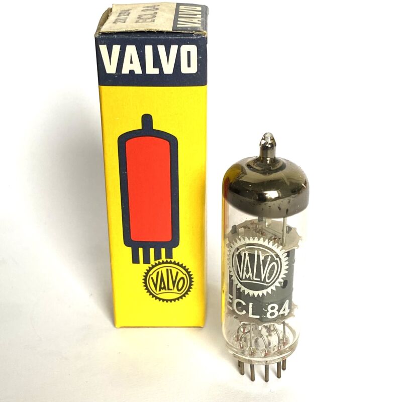 Valvo ECL84 triode output pentode amplifier designed for class A1 use