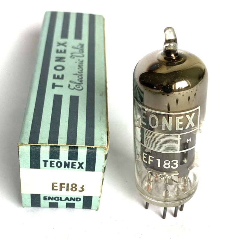 Teonex EF183 frame-grid variable-mu RF pentode