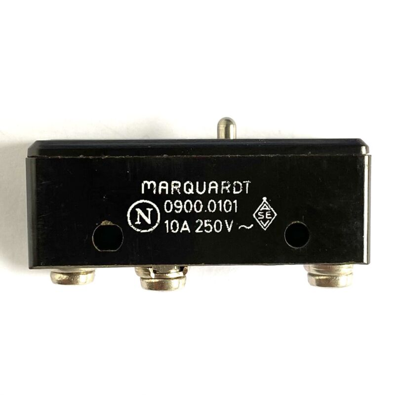 Marquardt 0900 010 Microswitch 10A 250VAC 1x change-over