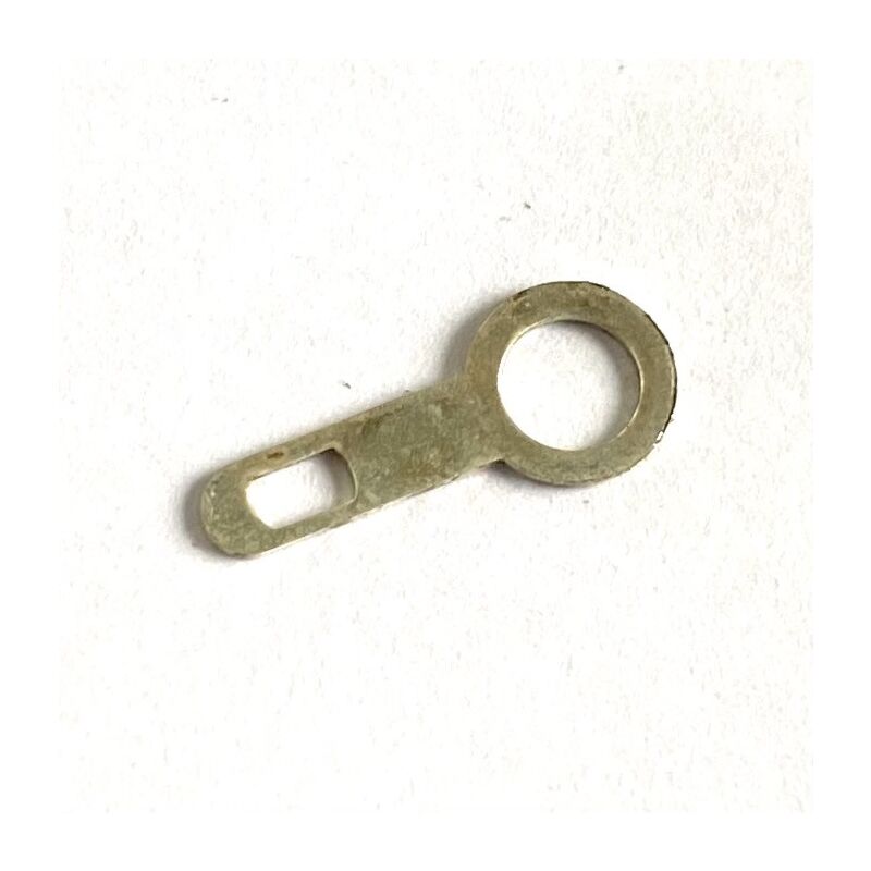 Solder lug silvered hole 4mm 15mm long