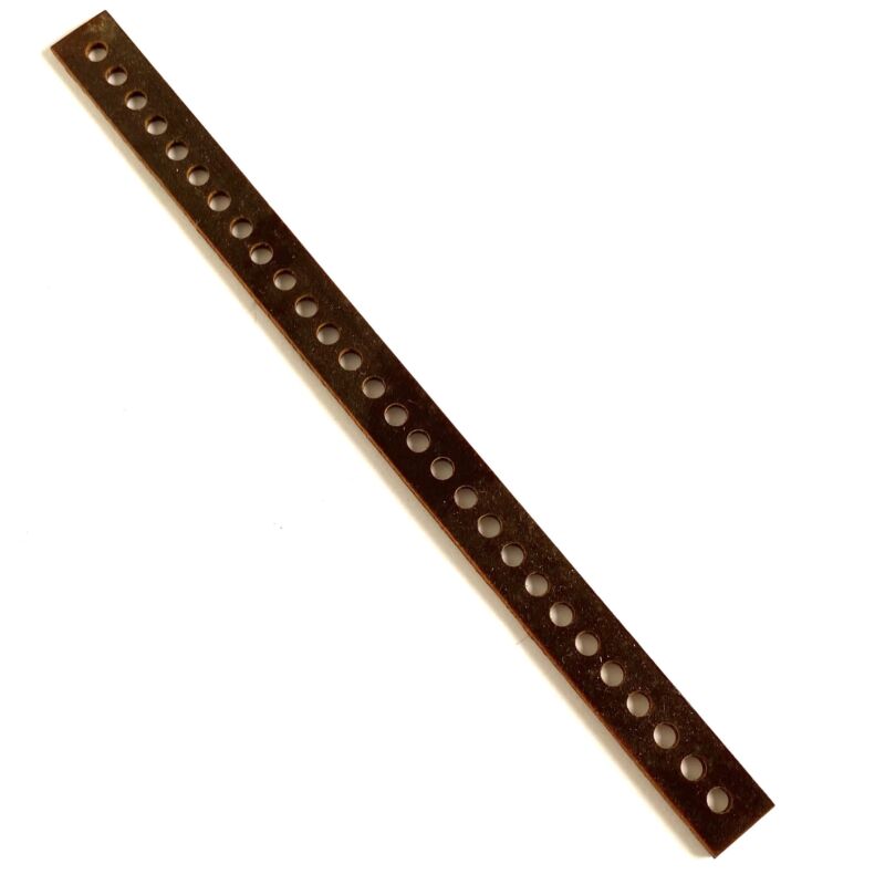 Pertinax strip 28-pole for holding solder rivets
