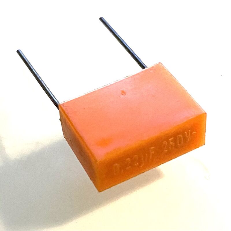 Kapsch MKTF Film capacitor 0,22uF 250VDC