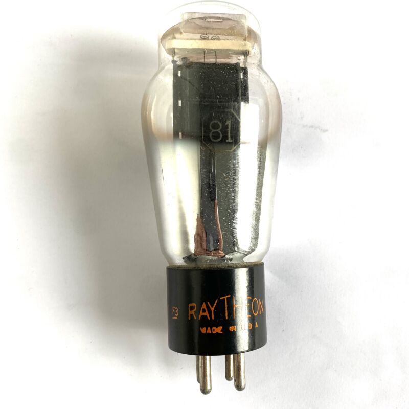 Raytheon 81 Half Wave Rectifier