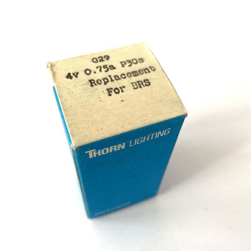Thorn  G29 4V 0.75A p30s projection lamp