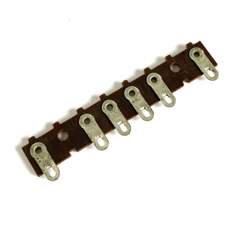 Wiring strip 6P 64x12mm