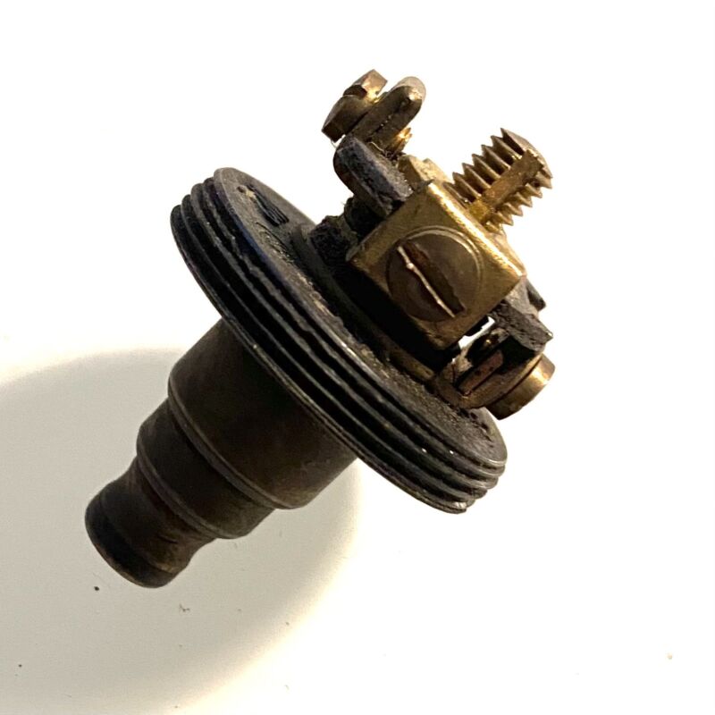 Vintage plug 4 pole male (patchpanel telephone) female