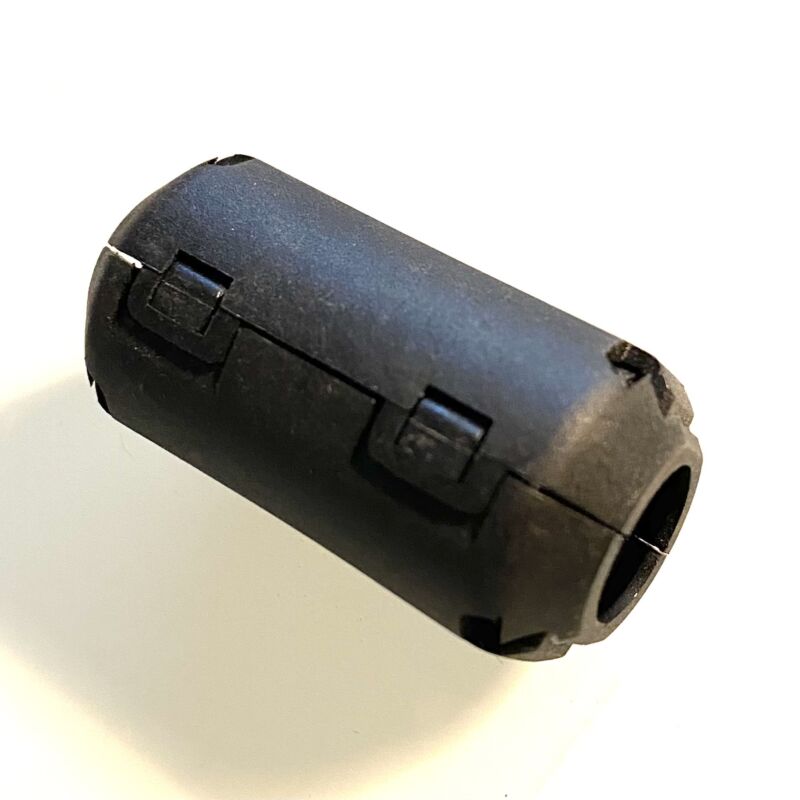 Ferrite damping ring voor round cable Ø 9mm