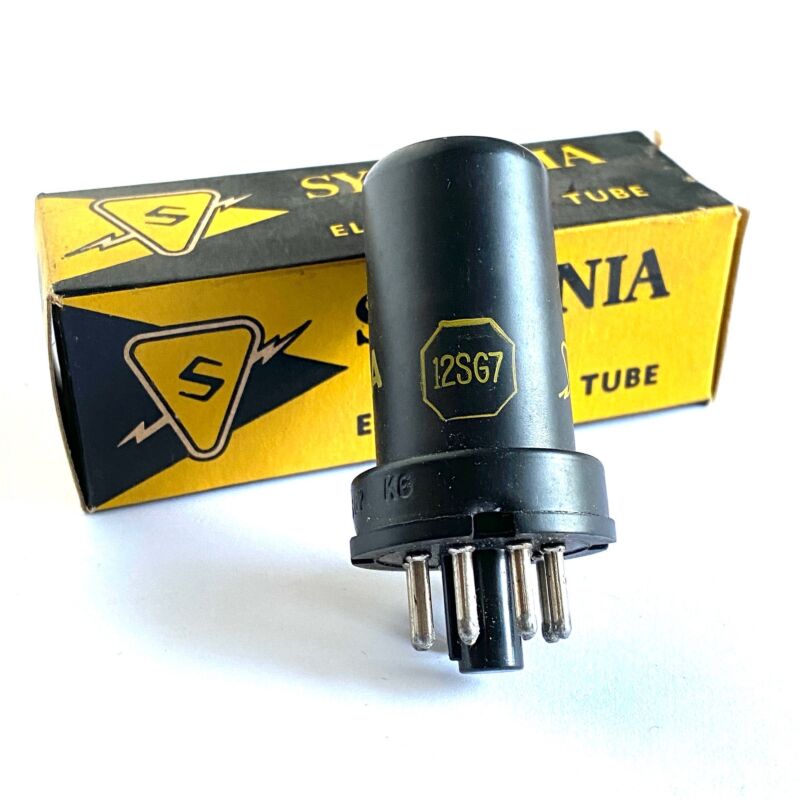 Sylvania 12SG7 Vacuum Pentode   RF/IF-Stage