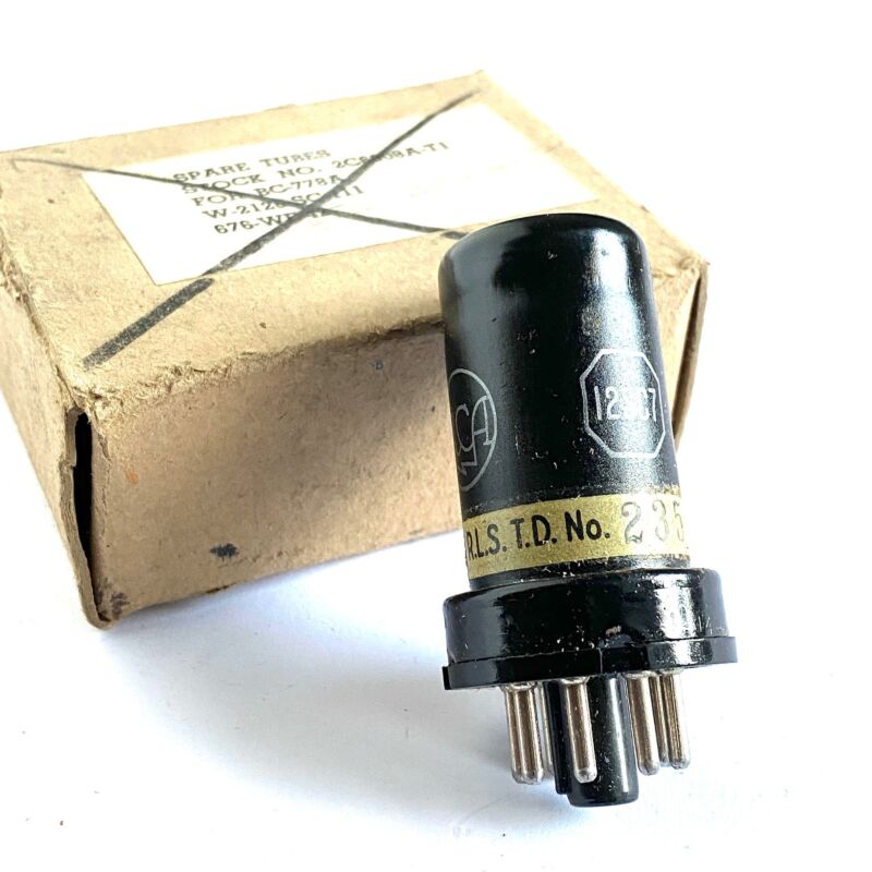 12SC7 Double triode, verschillende merken