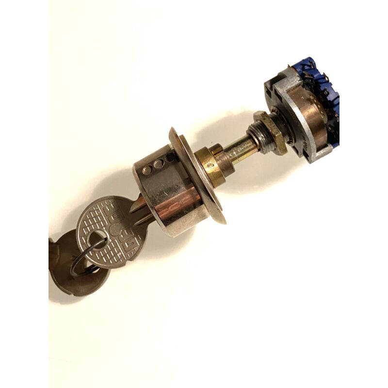 ITT Key switch 6-position (separate lock + switch)