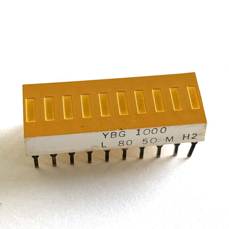 Siemens YBG 1000 DIL 20pol Led Bar 10 x Yellow